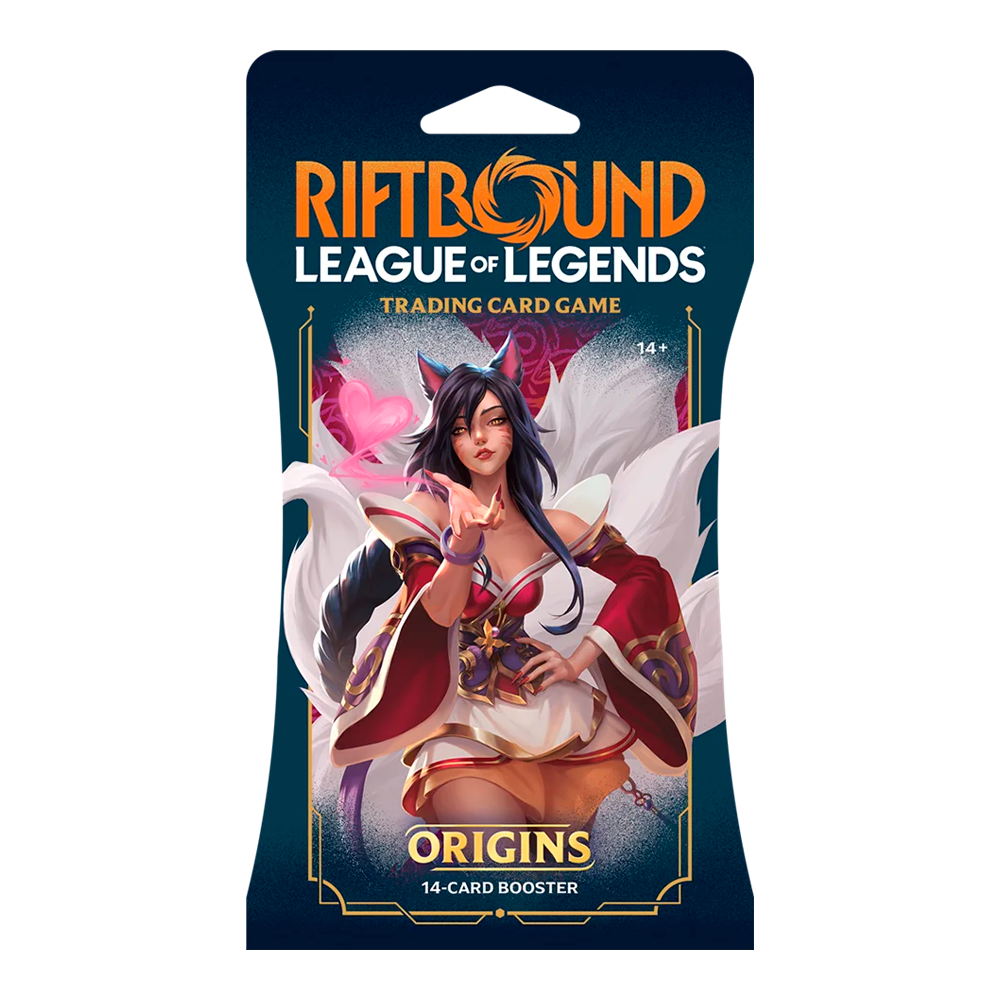 Riftbound: Sleeved Booster (8 unidades)