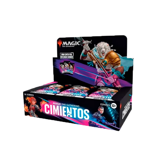 Cimientos: Booster Box Display