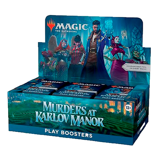 Asesinatos en la mansión Karlov: Booster Box Display